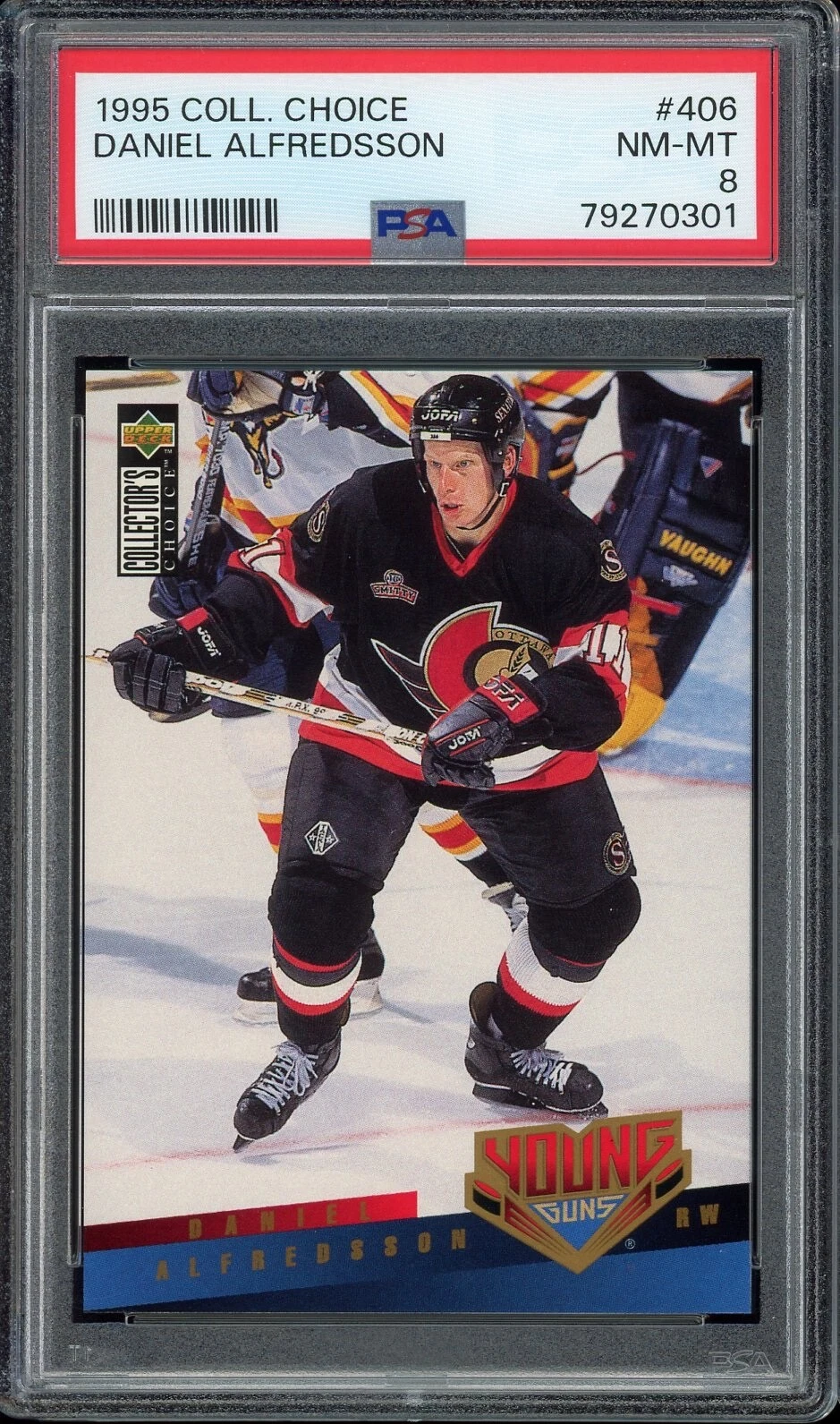 Daniel Alfredsson trading card
