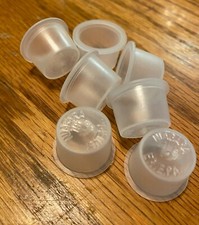 New Replacement 5/8-11/16" Salt Pepper Shaker Stoppers Plugs 2 plastic Clear