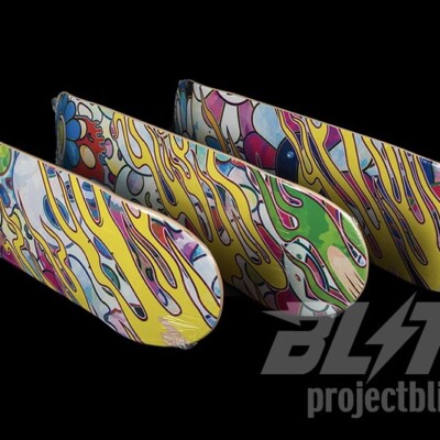 スケートボード Takashi Murakami Camo Skull Skateboard Takashi Murakami: Camo-Skull Skateboard Deck | Gagosian Shop