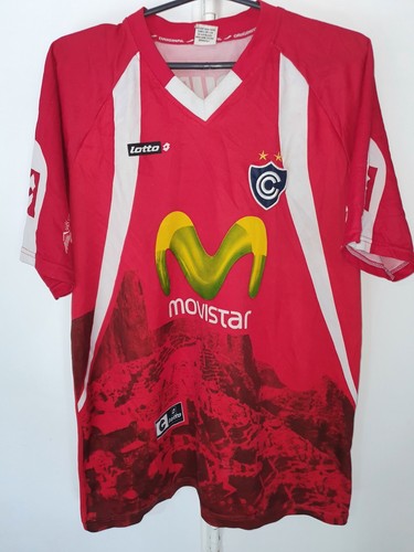 CIENCIANO PERU LOTTO 2008 MATCHWORN SHIRT JERSEY TRIKOT