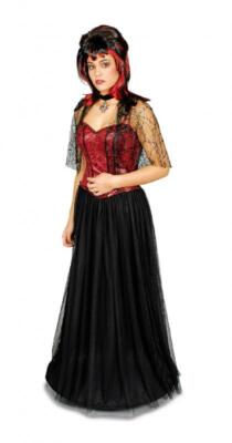 Gräfin Hexe Hexen Kostüm Kleid Witch Barock Vampir Gotic Hexenkostüm Hexenkleid