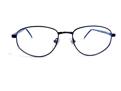 New Mario Martinelli Oval Black Matte Metal Eyeglasses MM Star 52 17 145