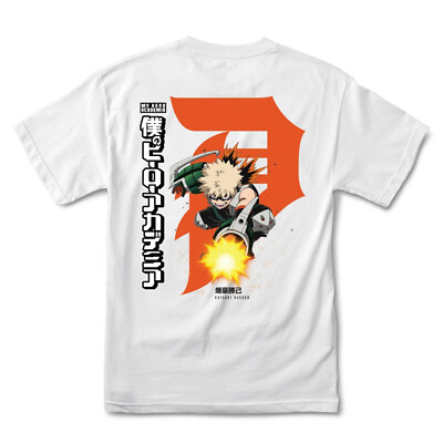 White Primitive x My Hero Academia Dirty P Katsuki Bakugo Tee | eBay