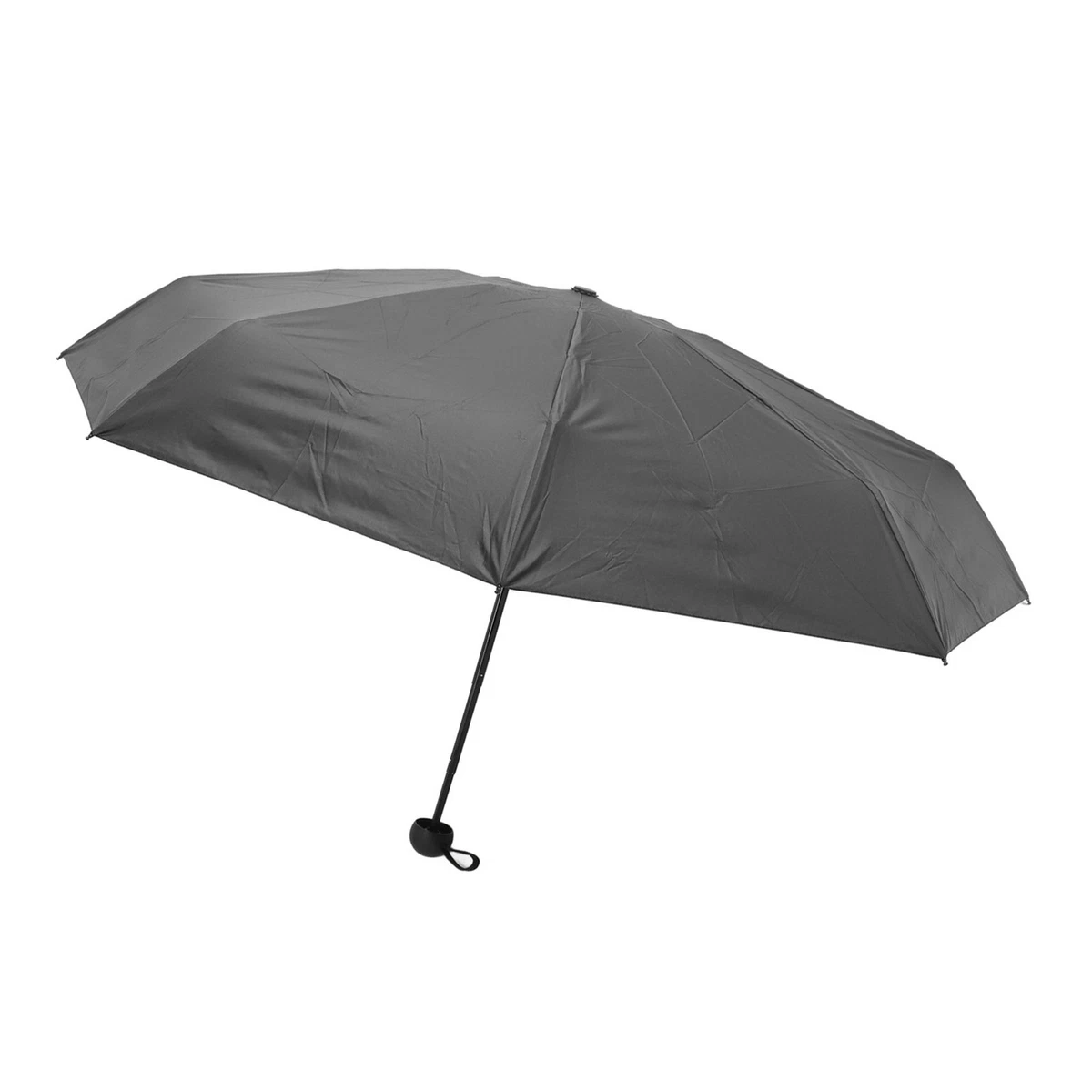 Small 5 Folding Umbrella Pocket Capsule Umbrella Black Umbrella For Rain Shin