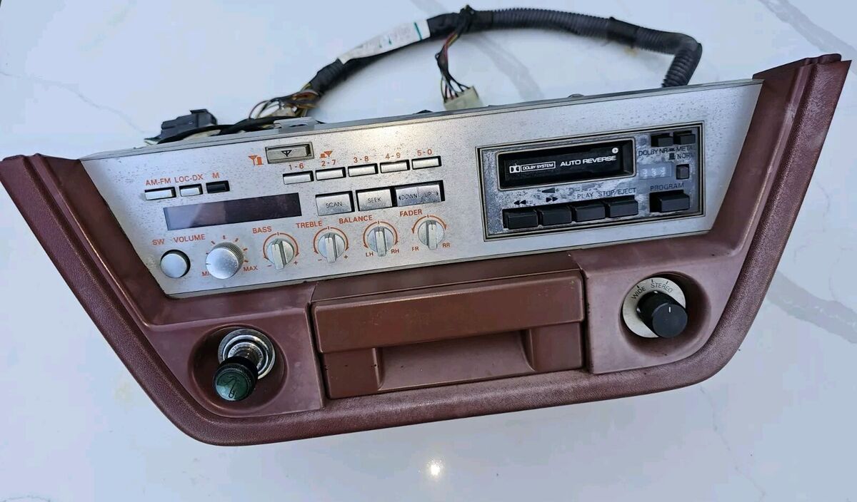 1981 Datsun 280ZX OEM Radio Cassette Player | Nissan 1981 Datsun 280ZX OEM Radio Cassette Player | Nissan