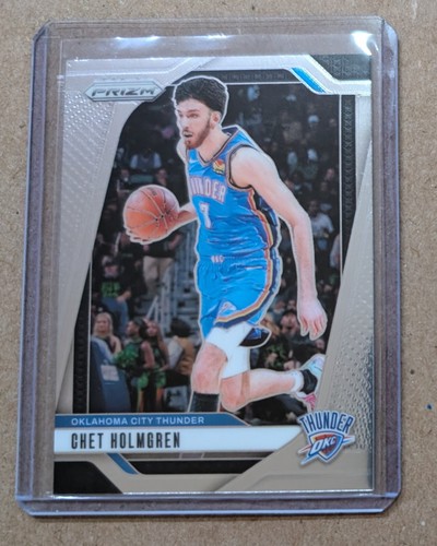 Chet Holmgren 8 Cards OKC Thunder Lot Prizm Mosaic - RCs Base Inserts Parallels - Bild 5 von 9