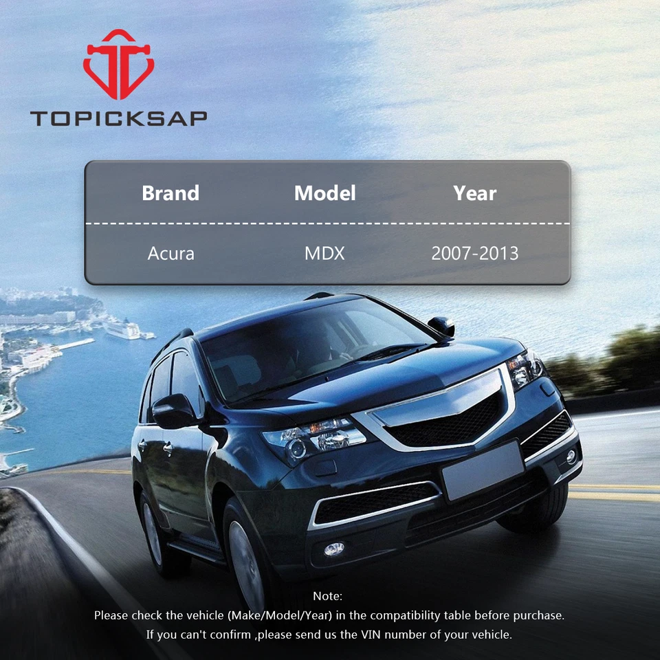 Kit de 6 piezas estabilizador de barra estabilizadora de barra estabilizadora interior exterior enlace final para ACURA MDX 2017-2013 Foto 2 de 4