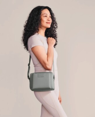Dagne Dover Micah Water Resistant Crossbody Bag Sage Color