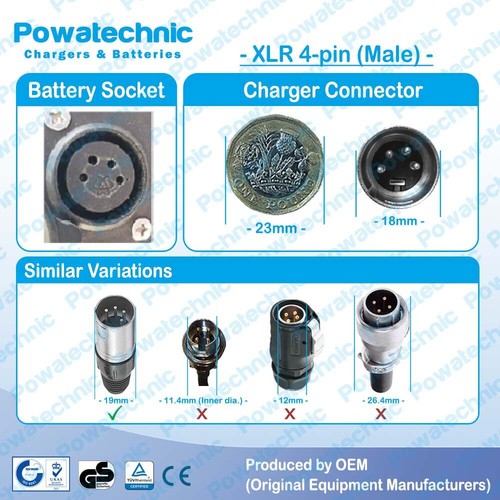 29.4V 5A fast Lithium Li Charger for 24V e-Bike Scooter Wheelchair Golf battery - Picture 12 of 13