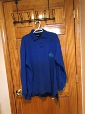 MTA Pro Long Sleeve Sweater Mens Blue Size Large RN 48711