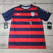 Nike Kids USA Match Tee Midnight Navy/University Red 887083-410 Youth XL
