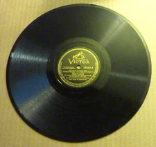 10" 78 RPM SHELLAC RECORD by BOB ZURKE & his DELTA RHYTHM BAND (1939) JAZZ