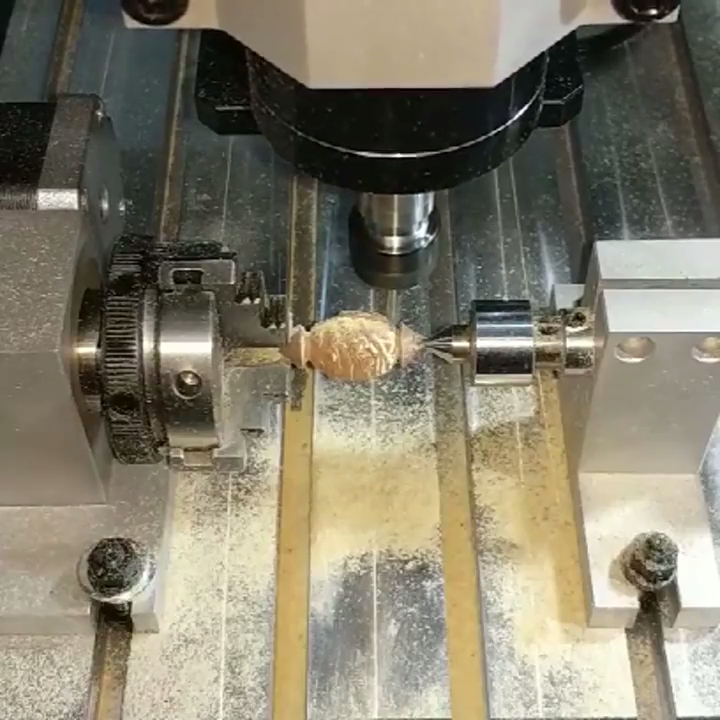 US】 CNC Router Rotary Table 4:1 Rotation 4th Axis 3 Jaw 65mm
