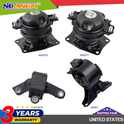 Engine Motor & Trans Mount 4PCS Set for 2009-2015 Honda Pilot 3.5L FWD Automatic