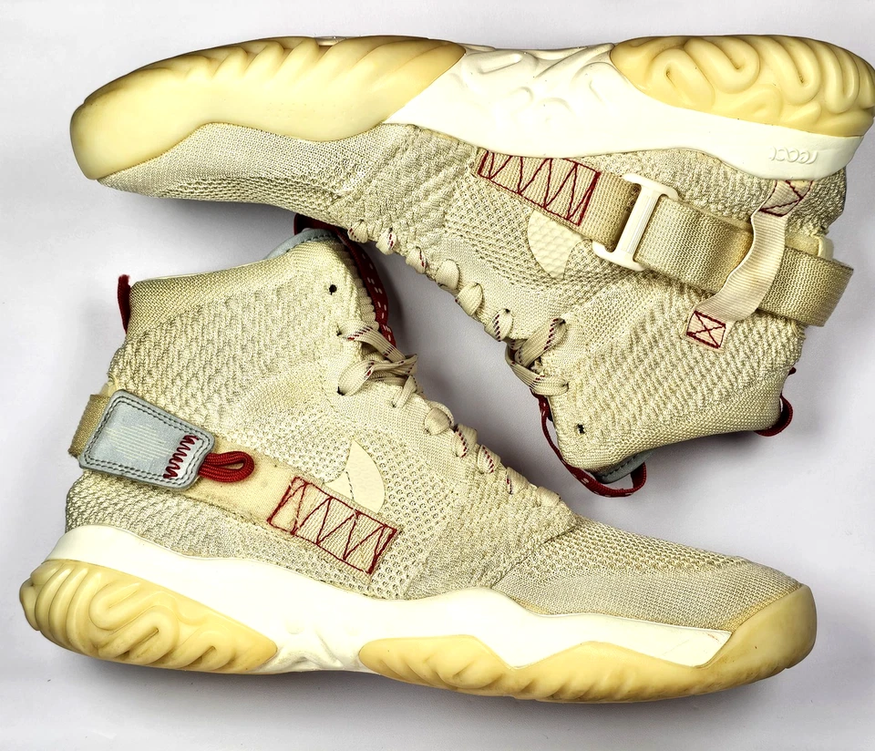 Zapatillas JORDAN Apex React Bio Beige/Crema Claro Medio Top BQ1311-206 - EE. UU. PARA HOMBRE 9 Foto 3 de 4