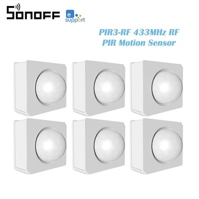 SONOFF PIR3 RF Motion Sensor 433MHz APP Remote Control Alarm Smart Home Security