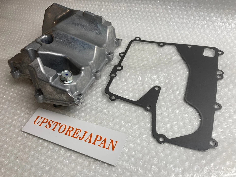 YAMAHA YZF-R6 YZFR6 CÁRTER DE ACEITE GENUINO CON JUNTA COLADOR CUBIERTA Foto 4 de 4