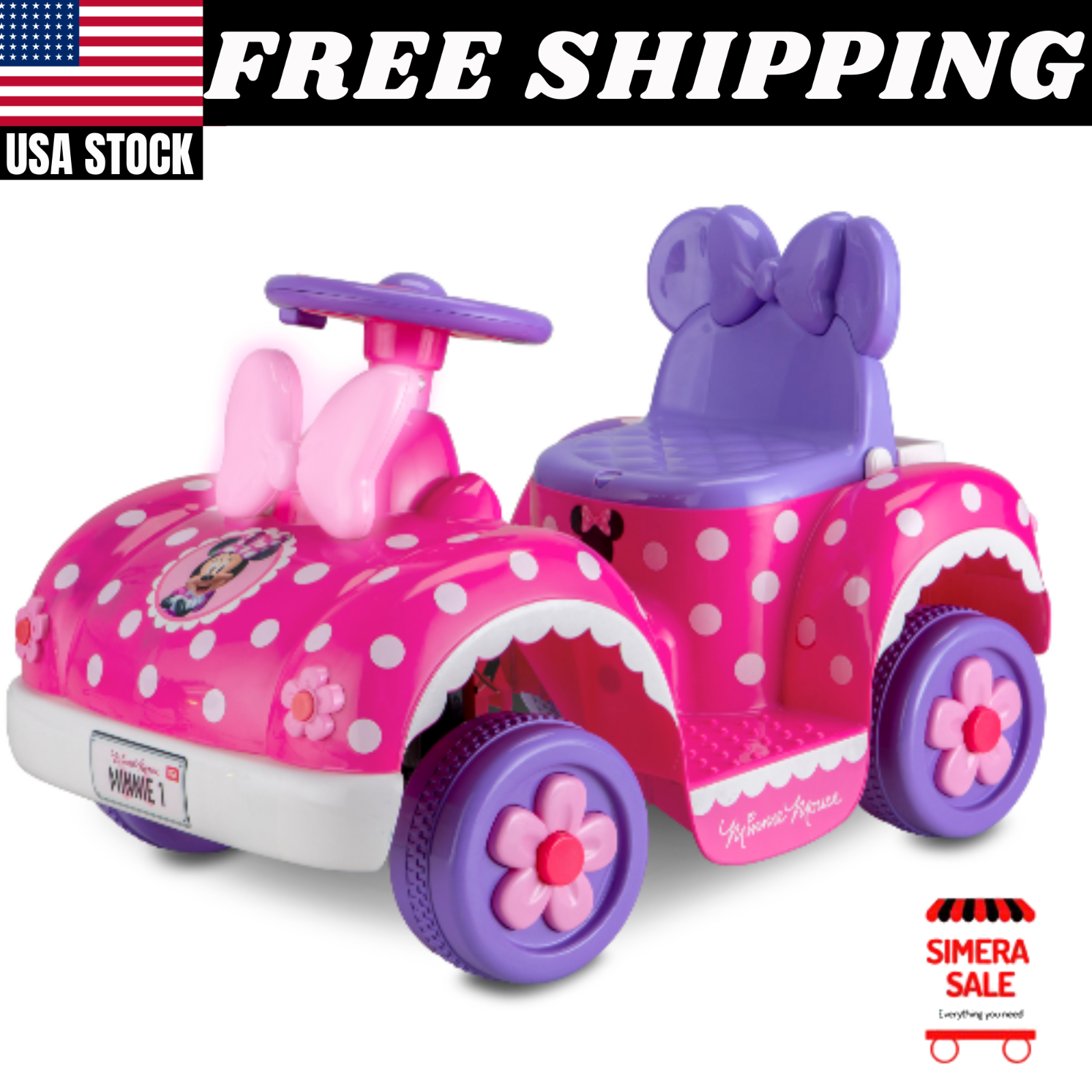 minnie mouse car for 4 year old