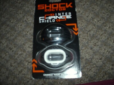 (2 pack) SHOCK DOCTOR Inter-change shield, new