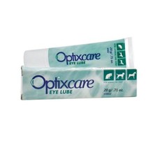 Optixcare Eye Lube Dogs Cats 20g Lubricating Dry Eye Relief Moisturizer