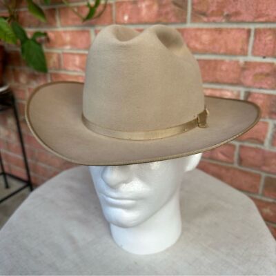帽子 60s VINTAGE STETSON OPEN ROAD 7 1/8 57cm 60s VINTAGE STETSON OPEN ROAD 7 1/8 57cm Royal Stetson VTG 60s
