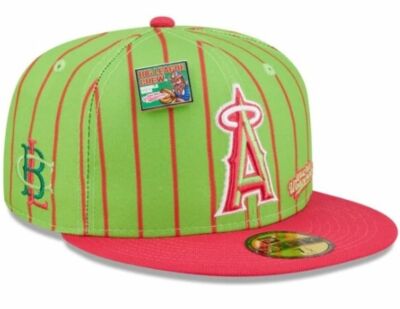 New Era 59FIFTY Fitted Hat Green Pink 