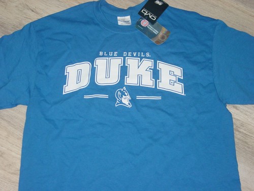 DUKE University BLUE DEVILS Basketball T-Shirt Neu mit Etikett NEU Gr...    MEDIUM - Bild 1 von 9
