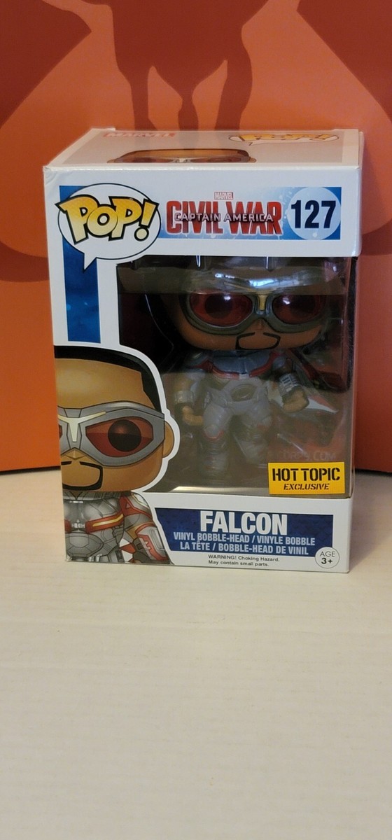 Marvel #0127 Funko POP! Falcon (Hot Topic)