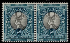 SOUTH AFRICA GVI SG75cd, ½d grey & blue-green, NH MINT. Cat £16.