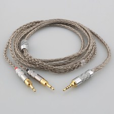 16Cores Headphone Cable to Dual 2.5 mm Hifi cable For Sennheiser hd700 nw zx300a