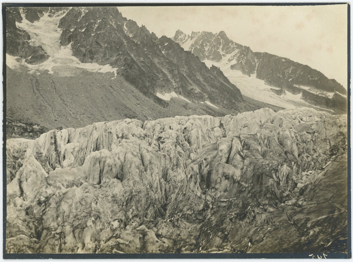 (Haute-Savoie) . Glacier D'Argentière. Montagne. circa ]