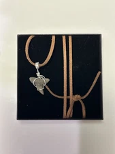 shark tooth necklace Lemon shark pendant fossil