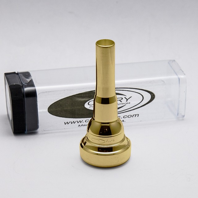 Genuine Curry 24K Gold Flugelhorn Mouthpiece (Large Morse Taper), 10
