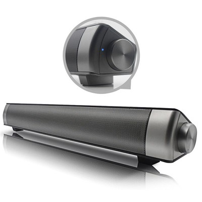 Mini Bluetooth Soundbar Subwoofer für Handy/Tablet/Projektor/TV Lautsprecher DHL