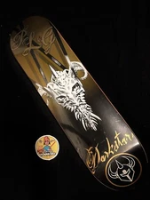 RARE Pierre Luc Gagnon PLG Gold Dragon Darkstar Pro Model Skateboard Deck