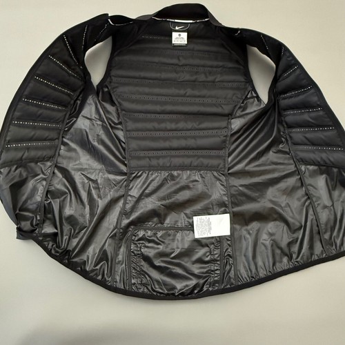 Nike Running Vest Lightweight Puffer Sleeveless Jacket Black XS - Picture 3 of 7