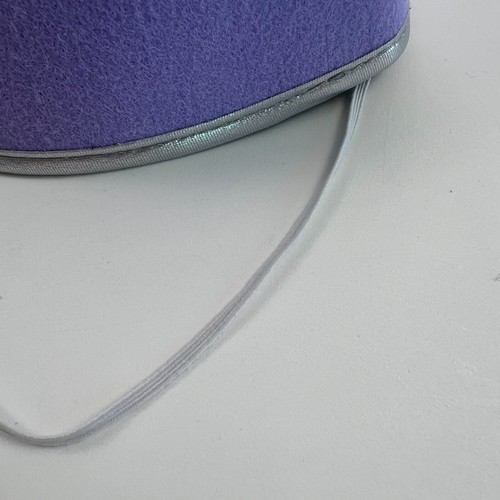 Disney Parks 100th Anniversary Mickey & Minnie Hat Ears Purple/Silver One Sz NWT - Picture 12 of 13