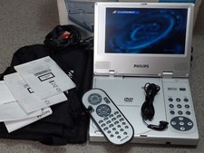 Mini Lettore Dvd Portatile Philips PET705 PET705/00 Dvd Player Batteria Guasto 