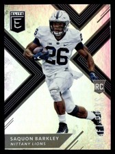 2018 Panini Elite Draft Picks - Draft Picks Saquon Barkley #105 (RC)