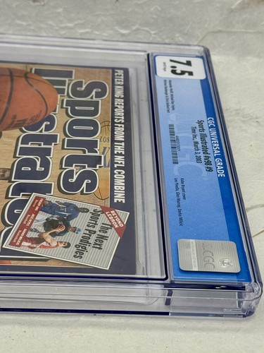 2003 Newsstand Sports Illustrated Basketball Kobe Bryant "Kobe's Run" CGC 7.5 - Picture 15 of 20