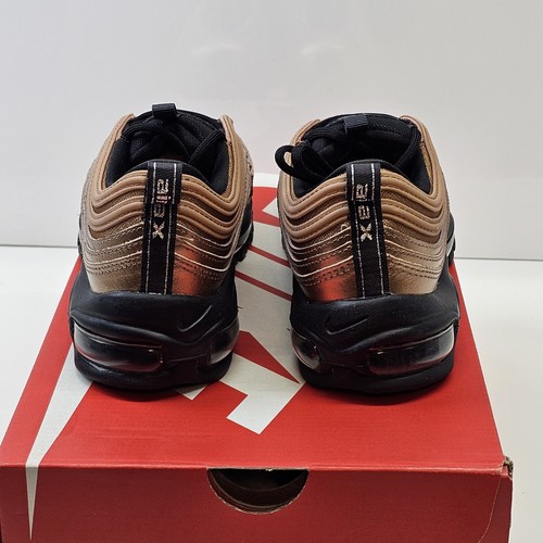 Nike para mujer Air Max 97 para correr rojo bronce metálico oro CT1176-900 talla 6 AM97 - Imagen 15 de 24