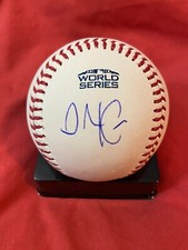 ALEX CORA AUTOGRAPHED SIGNED 2018 WORLD SERIES BASEBALL BOSTON RED SOX COA