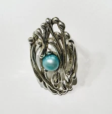 Chagit Goraly Ring Israeli Jewelry Perimeter Of 2”