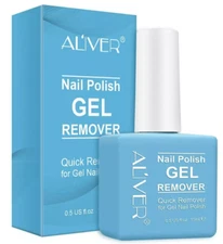 Al'iver Nail Polish Gel Remover 0.5 us fl. oz New Factory sealed