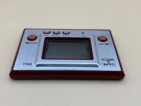 Nintendo Game & Watch BALL AC-01 1st Edition Silver Series 1980 With Box