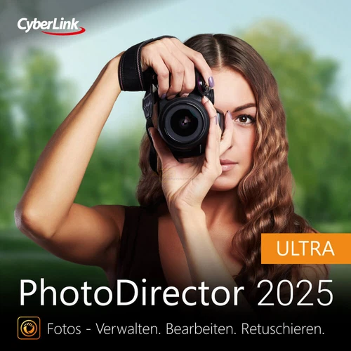 CyberLink PhotoDirector 2025 Ultra Download 64-Bit Windows 11/10 ESD-Key eMail