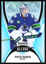2025-26 Upper Deck Allure Nikita Tolopilo Rookie Vancouver Canucks #114