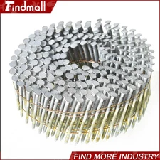 Findmall 3600 Pack 2-1/4" x 0.092" 15 Degree Full Round Head Siding Nails New