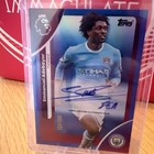 Emmanuel Adebayor Auto Topps Premier League 121/150 Manchester City Autograph
