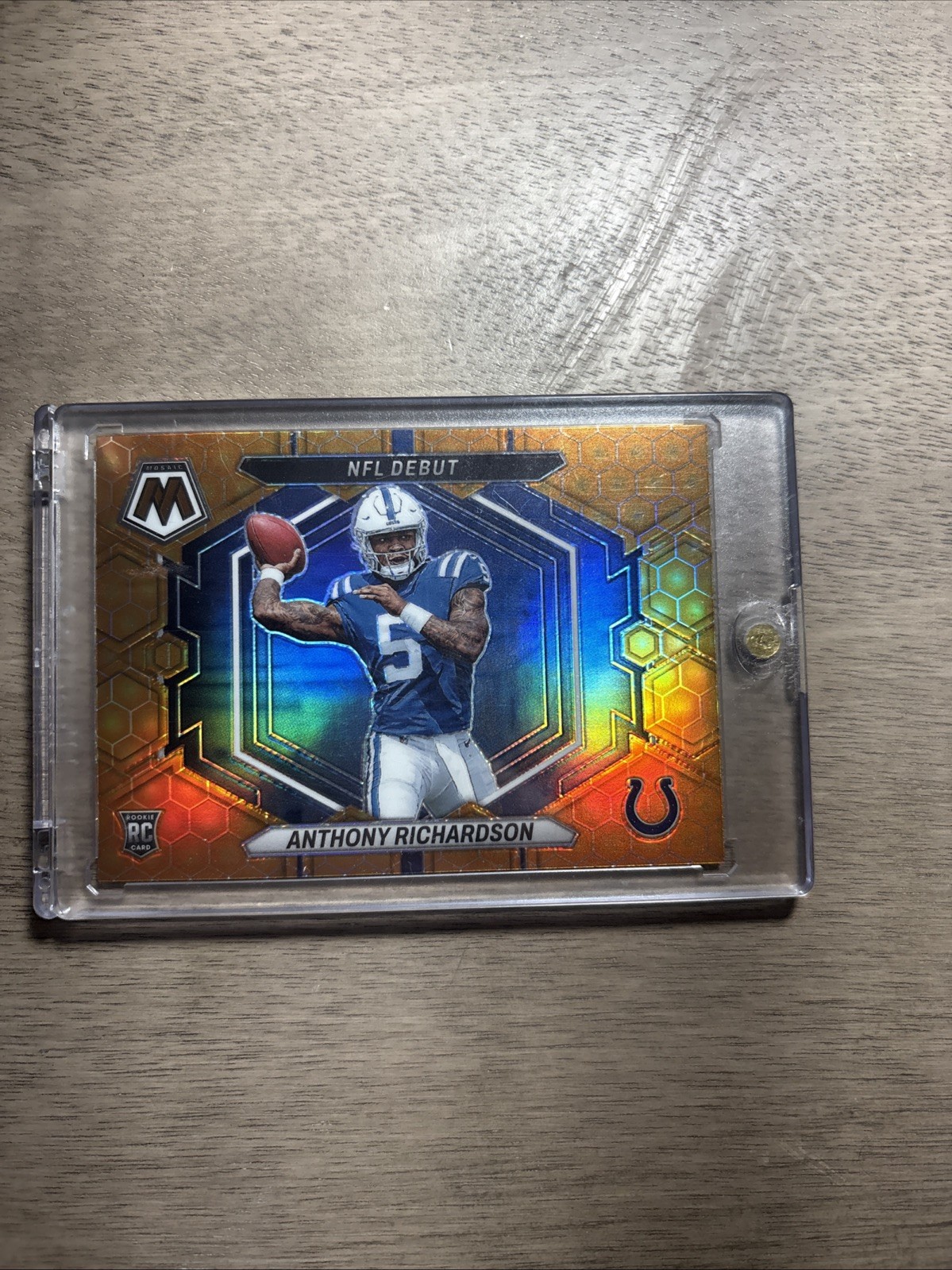 2023 Panini Mosaic - Rookies Anthony Richardson #282 Honeycomb Prizm (RC)